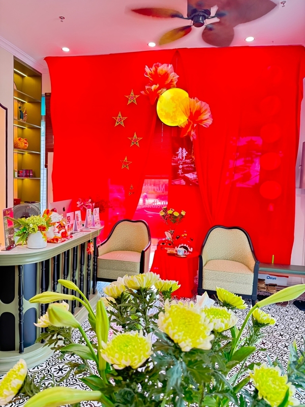 Không gian gội đầu dưỡng sinh Quận 7 dịp Trung Thu